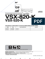 Pioneer VSX-520-K Service Manual