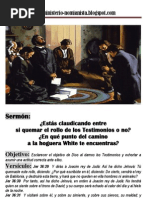 14.abril 12-Sermon-Estas Camino A Quemar El Rollo de Los Testimonios