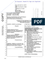 Priority Sports Counterclaims v. Aaron Mintz & CAA