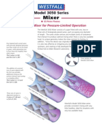 Westfall 3050 Low Headloss Mixer