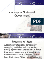 Concept of State and Government