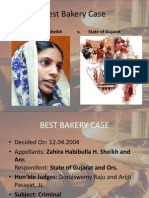 Best Bakery Case: Zahira Habibullah Sheikh v. State of Gujarat