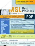 9th Medical Science Liaison Best Practices