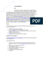 Application of Data Warehouse 1. Risk Management Risk Management Is The Identification, Assessment, and Prioritization of