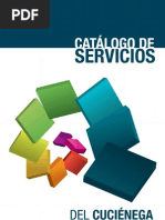 Cátalogo de Servicios Del CUCIÉNEGA