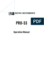 NI Pro-53 Operation Manual