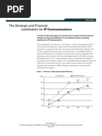 The Strategic and Financial Justification For: IP Communications