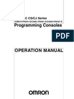 Omron Programming Consoles Manual