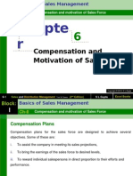 Chapter 6 Compensation and Motivation of Sales Force-Sales and Distribution Management