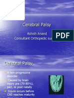 Cerebral Palsy: Ashish Anand Consultant Orthopedic Surgeon