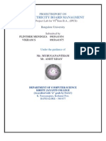 Electricity Board Managment: Main Project Lab For VI Sem B.A., (JPCS)