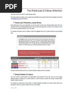 Form Lab 25 Goal Strategy