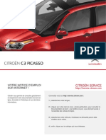 CITROEN C3 Picasso Notice Mode Emploi Guide Manuel