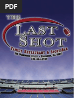 The Last Shot Menu