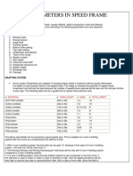 Process Parameters in Simplex