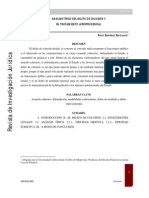 ANÁLISIS TÍPICO DEL DELITO DE COLUSIÓN Y Tratamiento Jurisprudencial