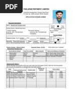 Employment Form