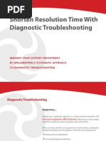 Diagnostic Troubleshooting Ebook - TSIA