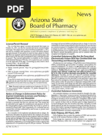 Arizona Board of Pharmacy November 2011