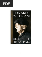 Esencia Del Liberalismo - Leonardo Castellani