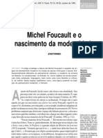 Michel Foucault e o Nascimento Da Modernidade