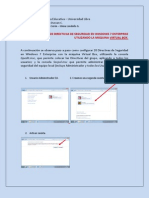 Como Crear 20 Directivas de Seguridad en Windows 7 Enterprise Utilizando La Maquina Virtual Box