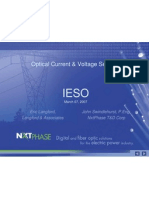 Optical Current & Voltage Sensors: Eric Langford, Langford & Associates John Swindlehurst, P.Eng, Nxtphase T&D Corp