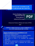 Sistemas de Custeio Contabilidade Analitica