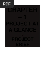 Project at A Glance