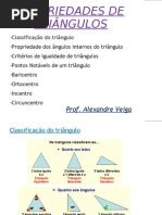 Pontos Notaveis Triangulo