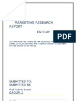 A Marketing Research On Olay