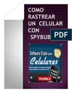 Programa de Rastreo Espia para Celular Con Spybubble