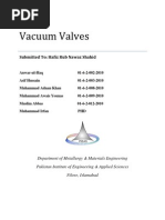 Valves Assignment