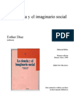 La Ciencia y El Imaginario - Esther Díaz