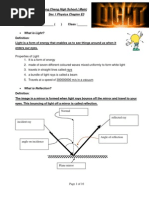 Chung Cheng High School (Main) Sec 1 Physics Chapter E3