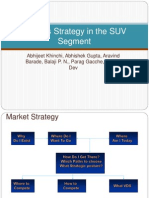 Maruti's Strategy in The SUV Segment