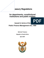 Treasury Regulations: For Departments, Constitutional Institutions and Public Entities