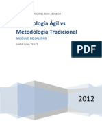 Metodologías Ágiles Vs Tradicionales