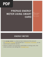 Prepaid Energy Meter Using Smart Card