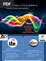 Present Status of Lte & Wimax in Global Communications