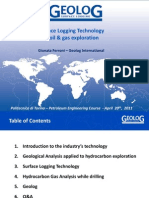 Surface Logging in The Oil Industry Apr 2011