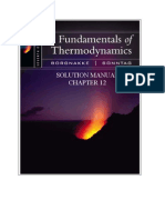 Fundamentals of Thermodynamics Solutions ch12