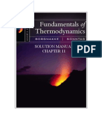 Fundamentals of Thermodynamics Solutions ch11