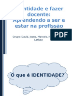 Identidade e Fazer Docente