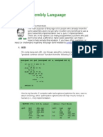 Assembly Language Lab