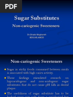 A Sugar Substitutes