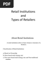 2.retail Institutions