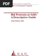 GAO Bid Protest Guide