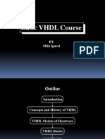 Basic VHDL Course: BY Shin Igneel