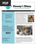 May 2012 Newsletter